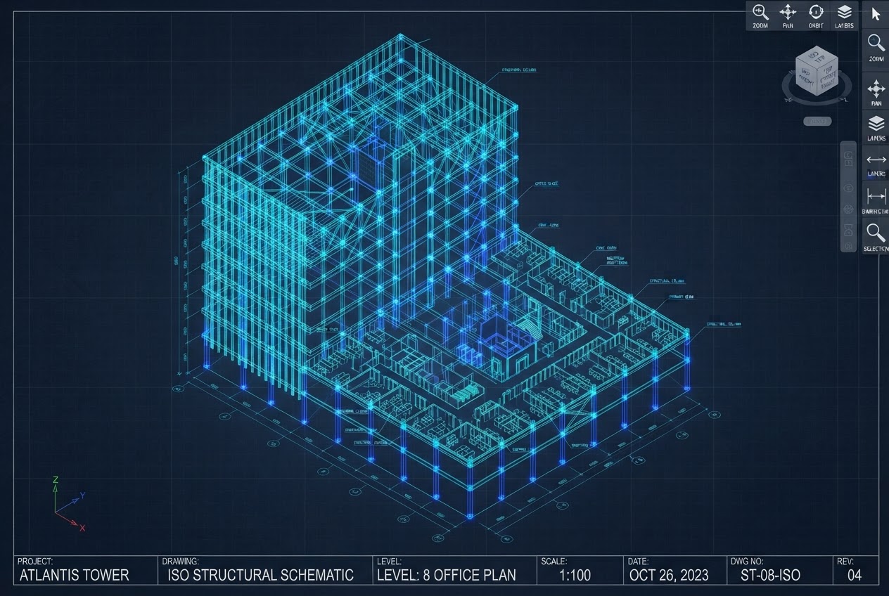 3D BIM model